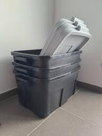 3 Boîtes de rangement Curver Roughtote 45L – Noir/Gris, Bricolage & Construction, Enlèvement