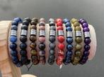Bracelets en pierre naturelle : femmes, hommes et enfants, Enlèvement ou Envoi, Neuf, Acier, Avec bracelets à breloques ou perles