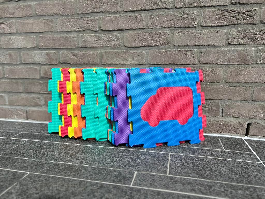 Kindermatpuzzel - 18 stuks, Ophalen, Zo goed als nieuw