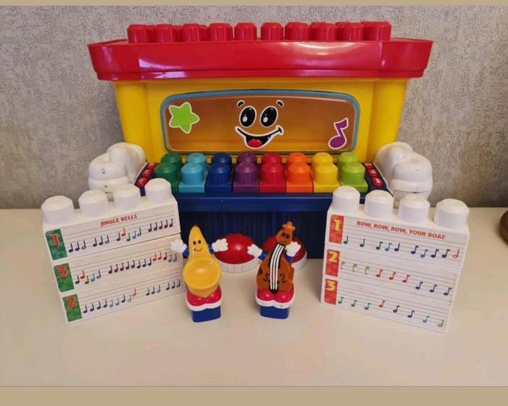 Mega bloks first builders  : dancing piano, Ophalen of Verzenden