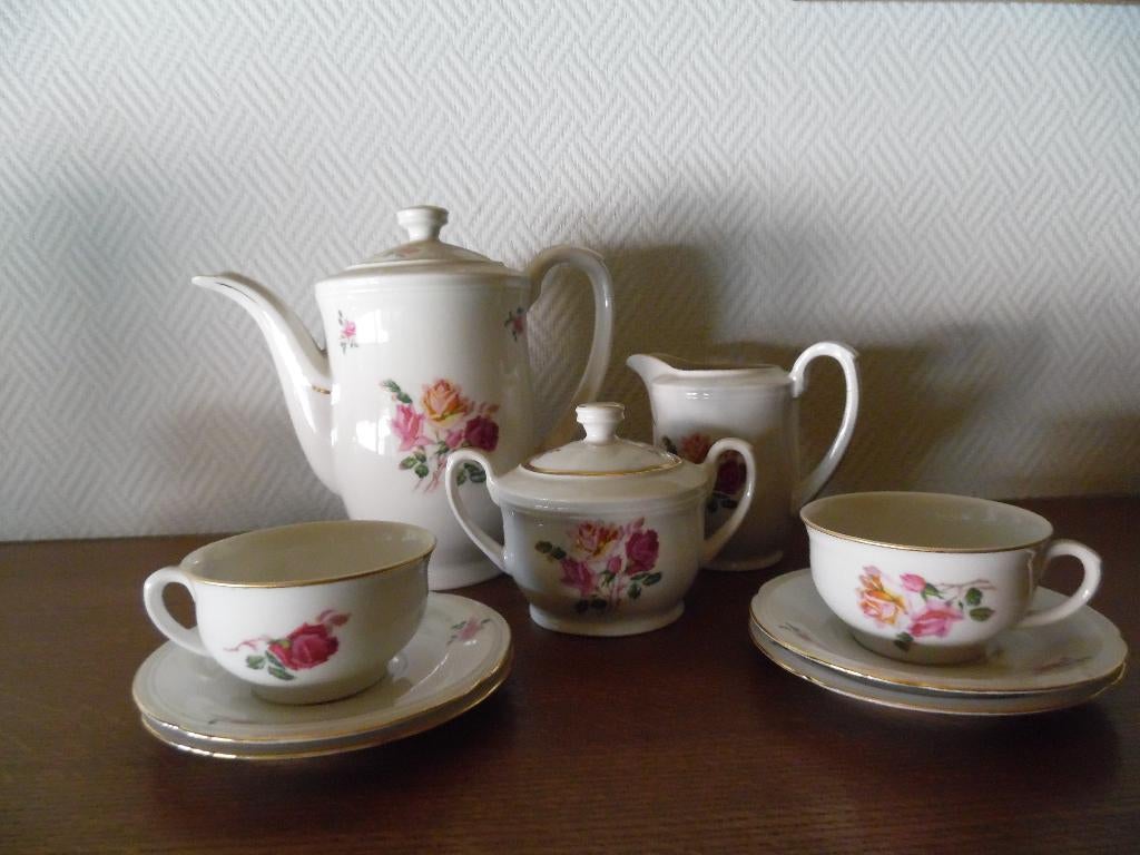 Service à café ancien, Ophalen