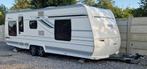 CARAVAN FENDT DIAMANT 650 2017 DOUCHE/AIRCO/JA16/NIEUWSTAAT, Caravans en Kamperen, Hefbed, Rondzit, Bedrijf, Douche