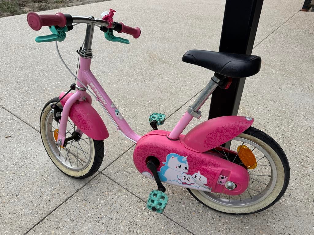 Kinderfiets btwin, Ophalen, Gebruikt, Minder dan 16 inch