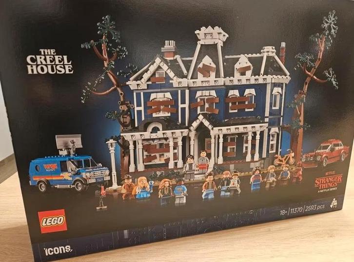 LEGO ICONS 11370 - The Creel House - Stranger Things, Kinderen en Baby's, Speelgoed | Duplo en Lego, Nieuw, Lego, Complete set