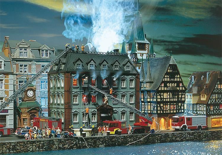 Faller : le bureau des impôts en feu NOUVEAU, Hobby & Loisirs créatifs, Trains miniatures | Échelle N, Neuf, Autres marques, Analogique