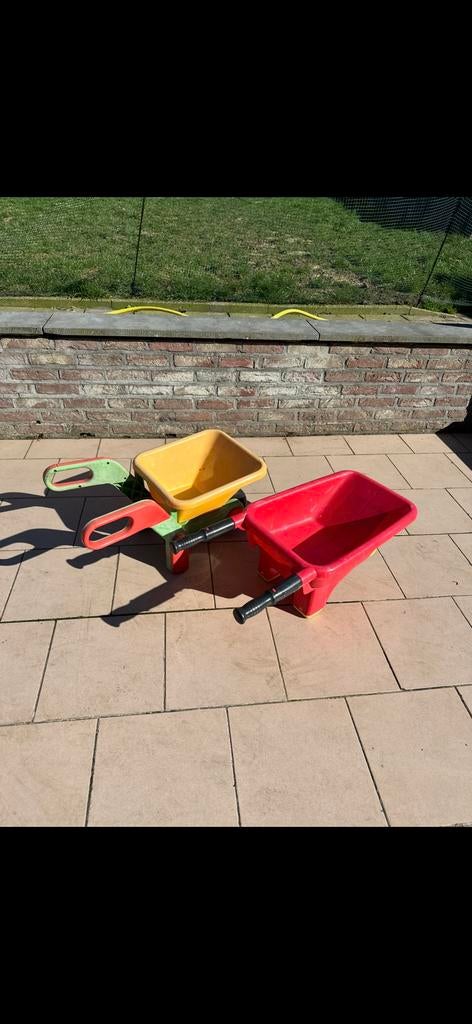 speelgoed buiten tuin kruiwagen kinderen 1+1 gratis, Jardin & Terrasse, Brouettes, Enlèvement, Comme neuf