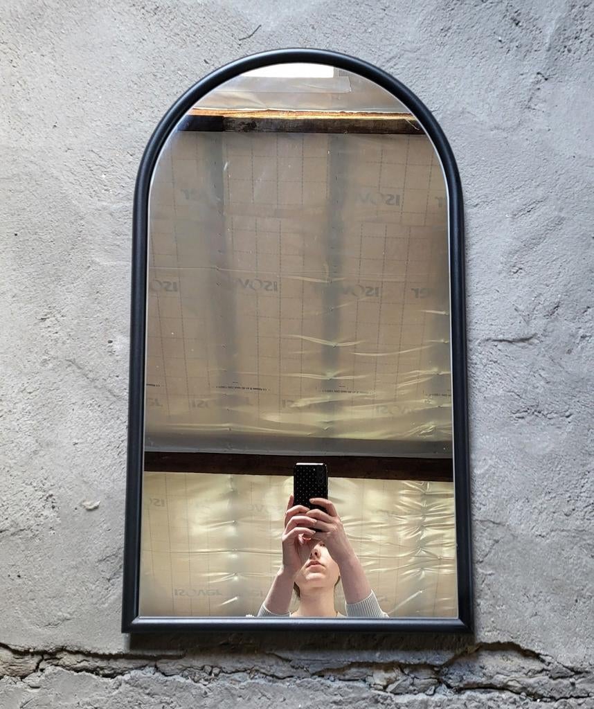 Super mooie Jysk zwarte boog spiegel!, Ophalen