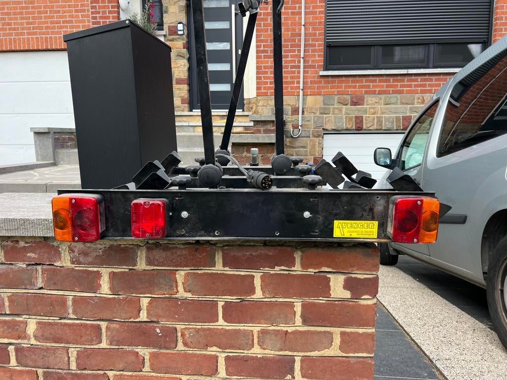 Porte 3 vélos, Enlèvement, Comme neuf