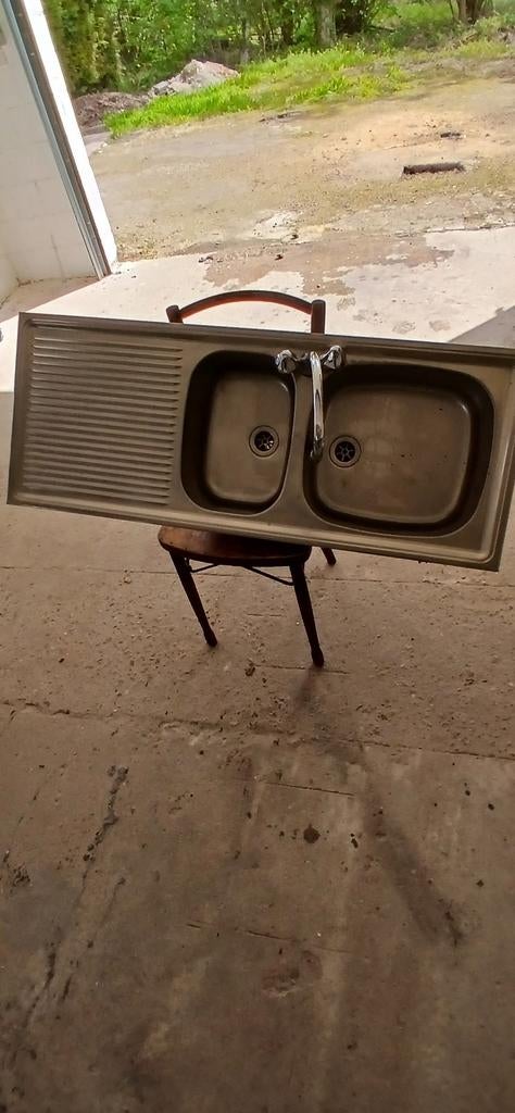 Spoelbak inox, Huis en Inrichting, Ophalen