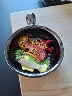 Petit caquelon trompe l'œil. Nice ou VALLAURIS., Enlèvement ou Envoi