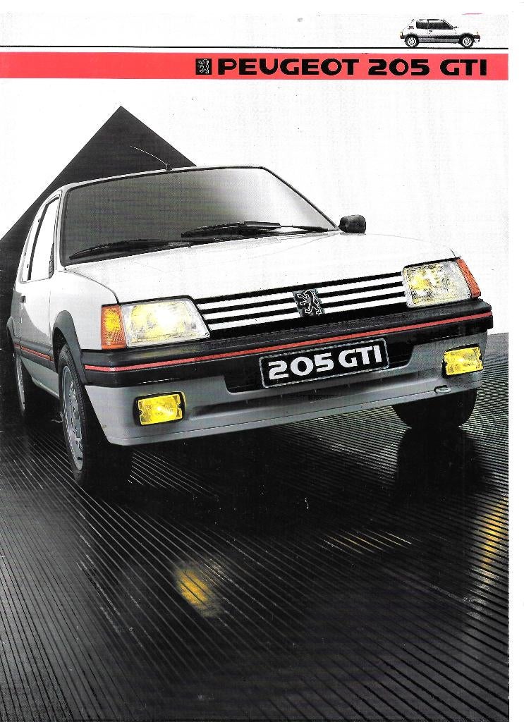 PEUGEOT 205 GTI, 1984, Enlèvement ou Envoi, Comme neuf, Peugeot