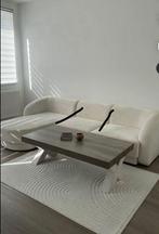 siège -canapé d'angle Bobby Links 3,5 places - velours-creme, Trois personnes, Scandinavië stijl, Banc d'angle, Comme neuf