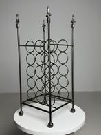 Présentoir à vin en acier 81 cm, Maison & Meubles, Enlèvement ou Envoi, Comme neuf