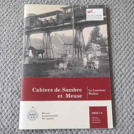 Cahiers Sambre & Meuse 2016 / 4 - Saint-Servais train Zaman, Livres, Enlèvement ou Envoi, Utilisé