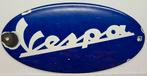 Authentique Plaque Émaillée "VESPA", Enlèvement ou Envoi