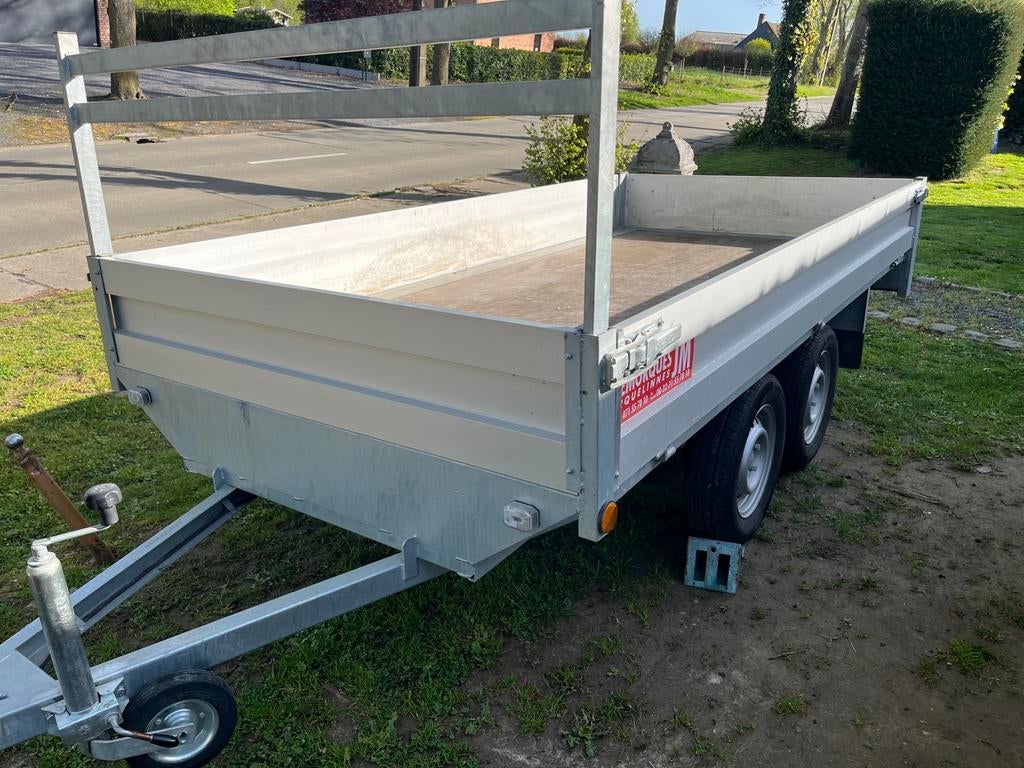 Tres belle remorque 3mx1m50.750kg.carte grise,conformité, Enlèvement