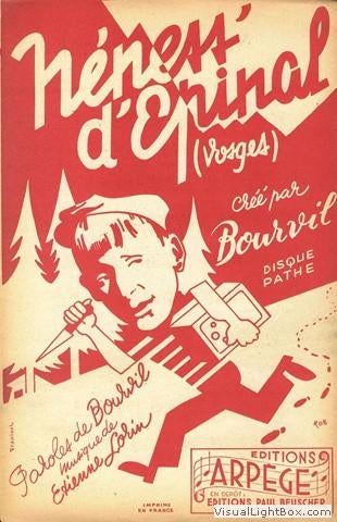 Partitions de Bourvil (années 50) - Etat neuf - 8€/pièce, Musique & Instruments, Partitions, Comme neuf, Chant, Envoi