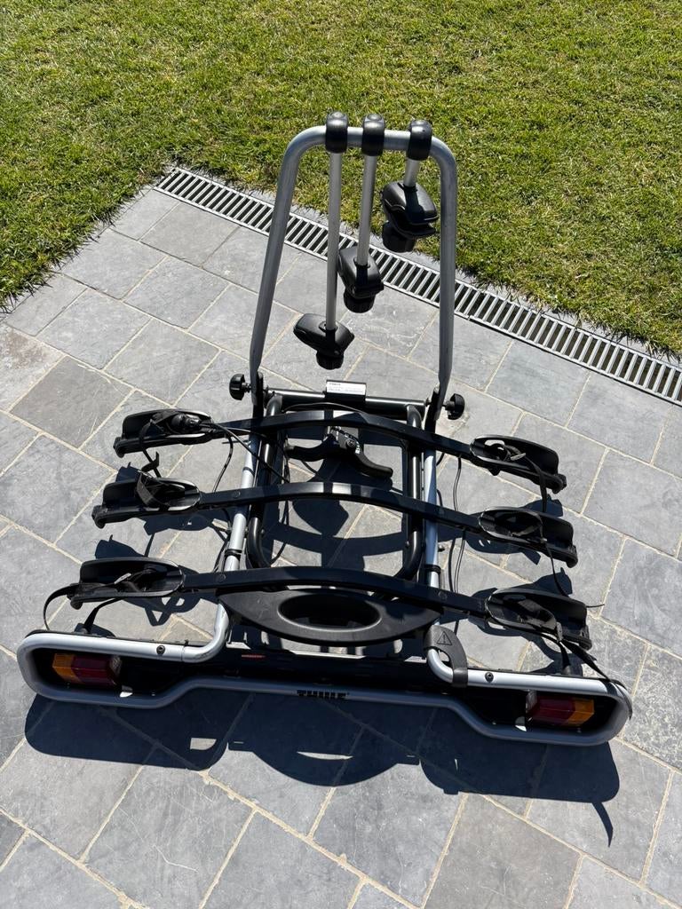 Thule Euroride 943 voor 3 fietsen of 1 of 2 elektrische., Auto diversen, Fietsendragers, Ophalen, 3 fietsen of meer, Elektrische fiets