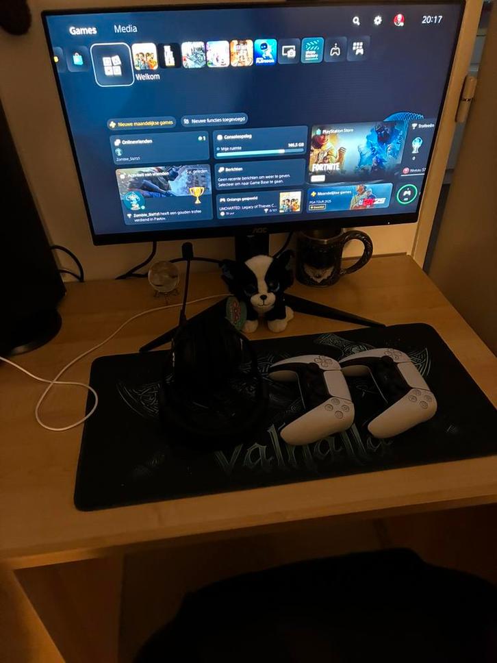 Ps5 setup, Games en Spelcomputers, Spelcomputers | Sony PlayStation 5, Zo goed als nieuw, Playstation 5 Digital, Ophalen