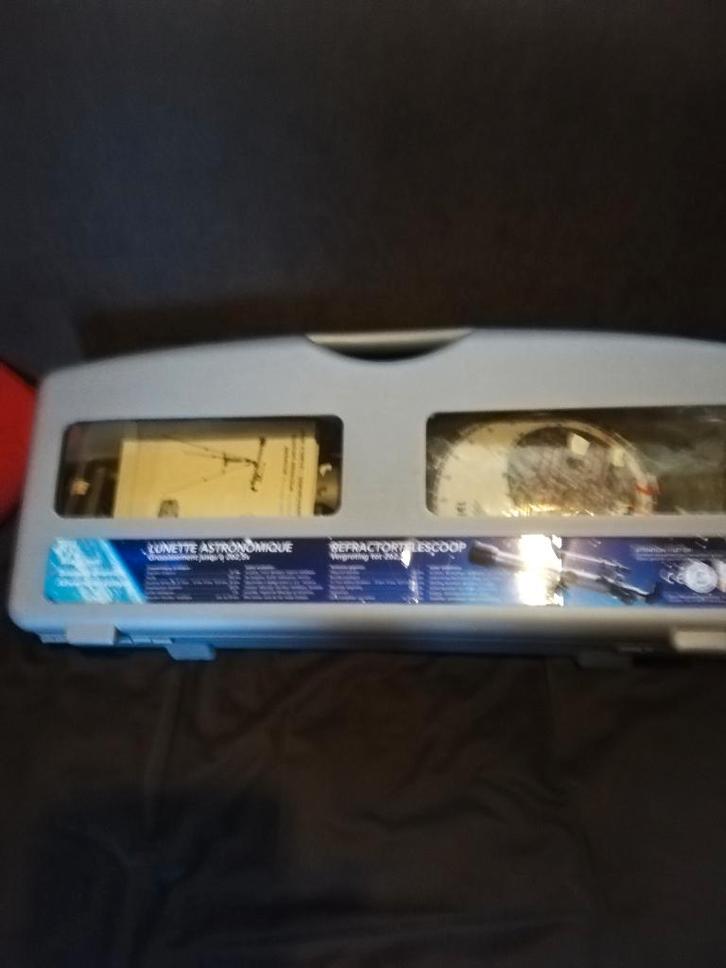 Telescoop, Audio, Tv en Foto, Optische apparatuur | Telescopen, Gebruikt, Lenzentelescoop (refractor), Met statief, Ophalen