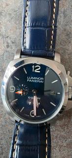 Panerai Luminor – Nieuw, Complete Set, In Perfecte Staat, Overige merken, Leer, Staal, Polshorloge