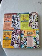 4x 5 cd boxen yesterdays gold vol1/2/3 +100 golden oldies 60, Ophalen of Verzenden