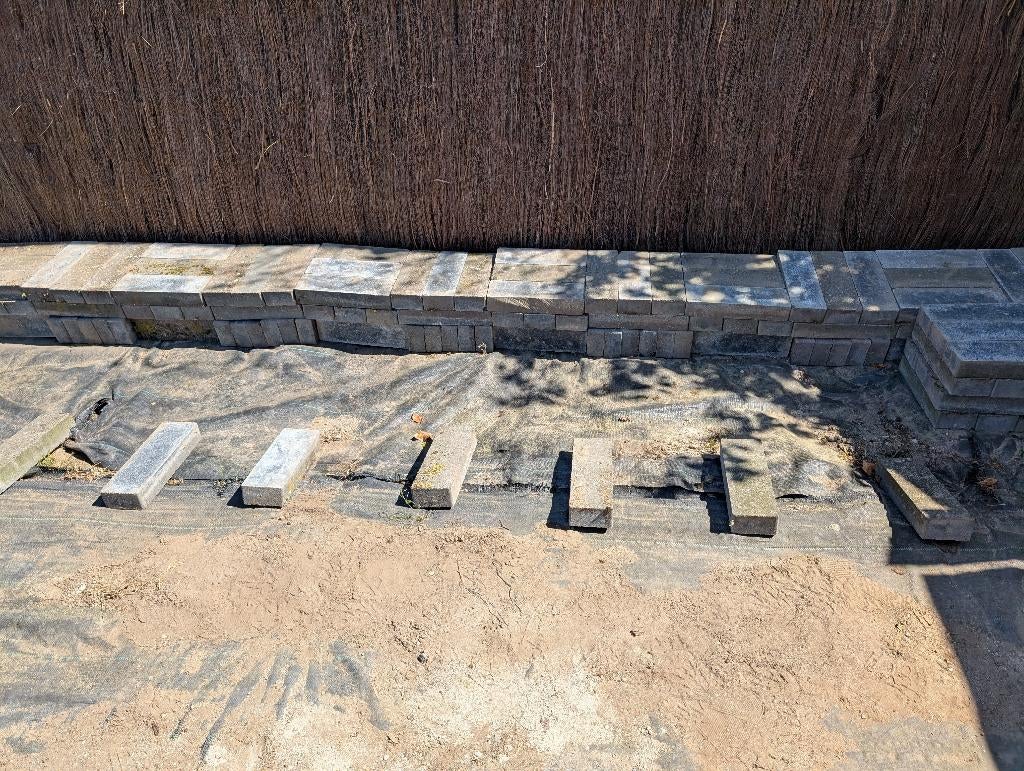 Boordstenen  direct beschikbaar, Ophalen, Gebruikt, Overige typen, 10 m² of meer