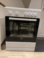 Elektronische vuur Beko, Electroménager, Cuisinières, 85 à 90 cm, 4 zones de cuisson, Comme neuf, Enlèvement