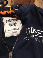 sweater rits kap, Blauw, Overige typen, Ophalen of Verzenden, Zo goed als nieuw