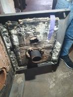 Isolation thermique porte foyer chaudière à mazout