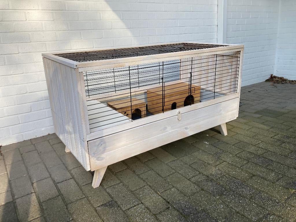 Kooi voor cavia of konijn Beeztees Alby, Dieren en Toebehoren, Ophalen, 60 tot 90 cm, Konijn, Hok
