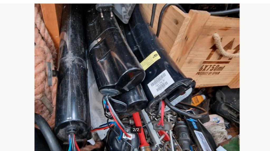 Fietsaccu's  batavus/sparta  banaan, Vélos & Vélomoteurs, Accessoires vélo | Batteries de vélo, Enlèvement, Utilisé