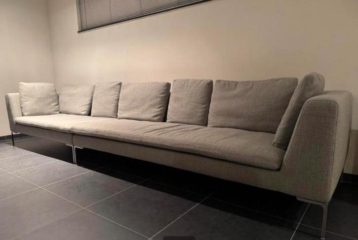 B&B Italia Maxalto - Charles NIEUW! NIEUW!, Huis en Inrichting, Zetels | Zetels en Chaises Longues, Zo goed als nieuw, Stof, Ophalen