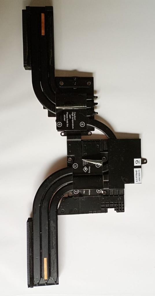 Koeling voor Clevo(BTO) P775tm1 RTX laptop, Computers en Software, Ophalen of Verzenden, Gebruikt, Luchtkoeling