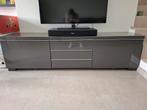 Tv-meubel Ikea grijze hoogglans, Huis en Inrichting, Kasten |Televisiemeubels, Ophalen