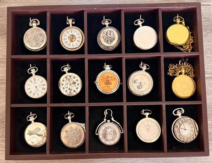 Collection de montres de poche vintage, Bijoux, Sacs & Beauté, Montres | Anciennes | Antiquités, Montre de poche, Autres marques
