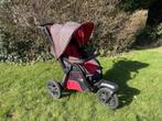 Kinderwagen-Chicco Activ3, Rood-zwart (Poussette), Kinderen en Baby's, Kinderwagens en Combinaties, Gebruikt, Verstelbare duwstang