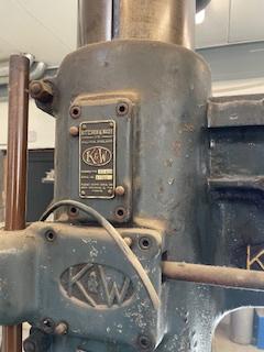 Radiaalboormachine Kitchen & Wade model E 25, Ophalen