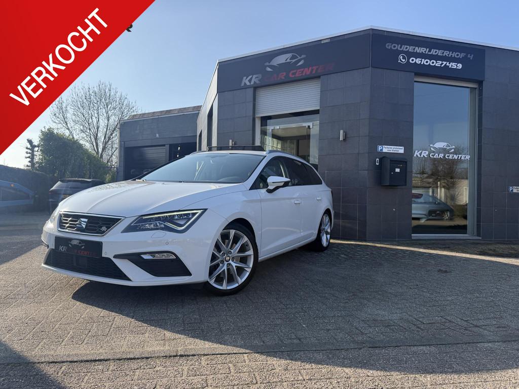 SEAT Leon ST 1.8 TSI FR 180PK PANO-KEYLESS-SEAT SOUND-LED, Auto's, 1272 kg, 4 cilinders, Leon, Wit