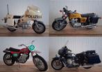 4 Polistil motorfietsen - seventies, Hobby en Vrije tijd, Ophalen of Verzenden, Zo goed als nieuw, Motor, Nvt