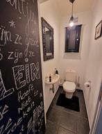 Zwarte spiegel en toiletkast, Huis en Inrichting, Ophalen