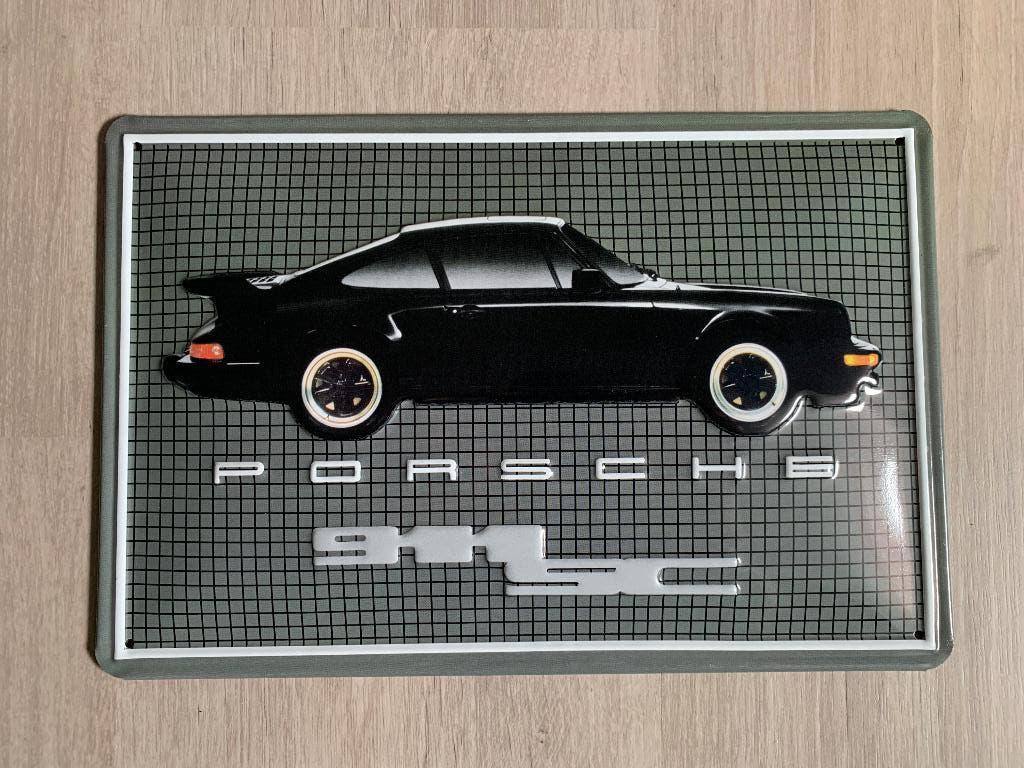 Porsche 911 SC Bord, Collections, Marques & Objets publicitaires, Enlèvement, Comme neuf, Panneau publicitaire