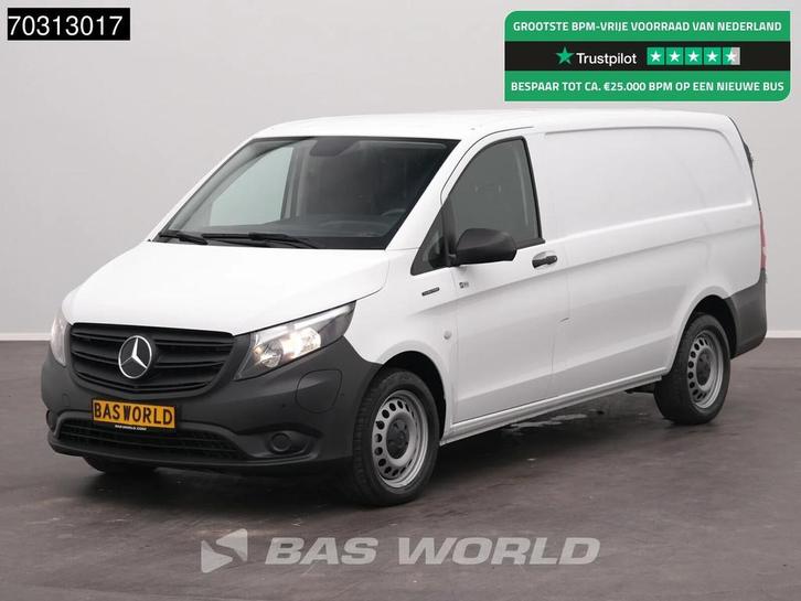 Mercedes eVito 112 Elektrisch 66kWh 285km WLTP Snelladen L2H, Auto's, Bestelwagens en Lichte vracht, Bedrijf, Te koop, Achteruitrijcamera