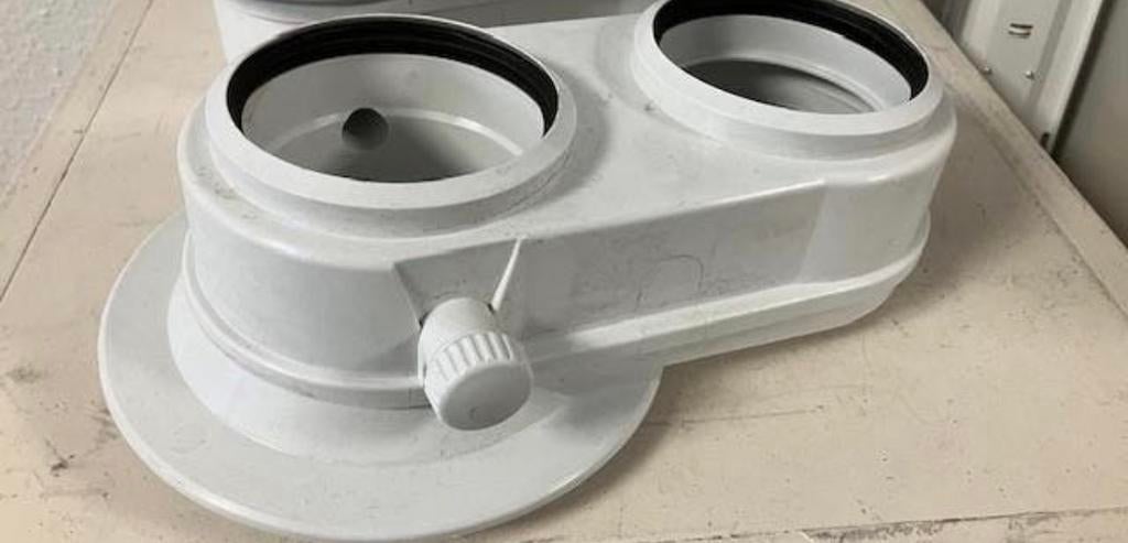 Vaillant rookgasafvoer., Ophalen, Zo goed als nieuw