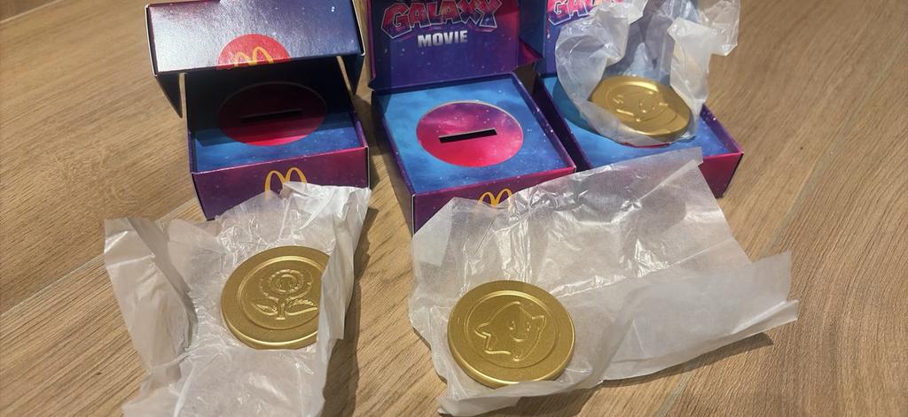 McDonald’s mario munten, Ophalen