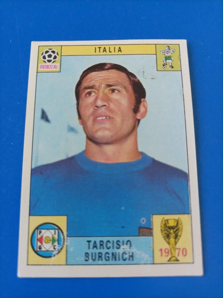 Panini Mexico 70, Italie Tarcisio Burgnich, Enlèvement ou Envoi