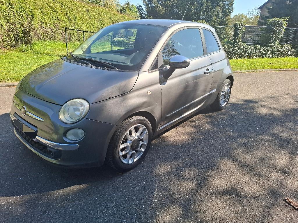 Fiat 500 heel goede staat. Gekeurd!!! Ruilen., Voorwielaandrijving, Leder en Stof, Particulier, Zilver of Grijs