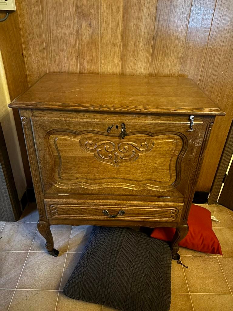 Table de chevet ancienne, Maison & Meubles, Enlèvement, Comme neuf