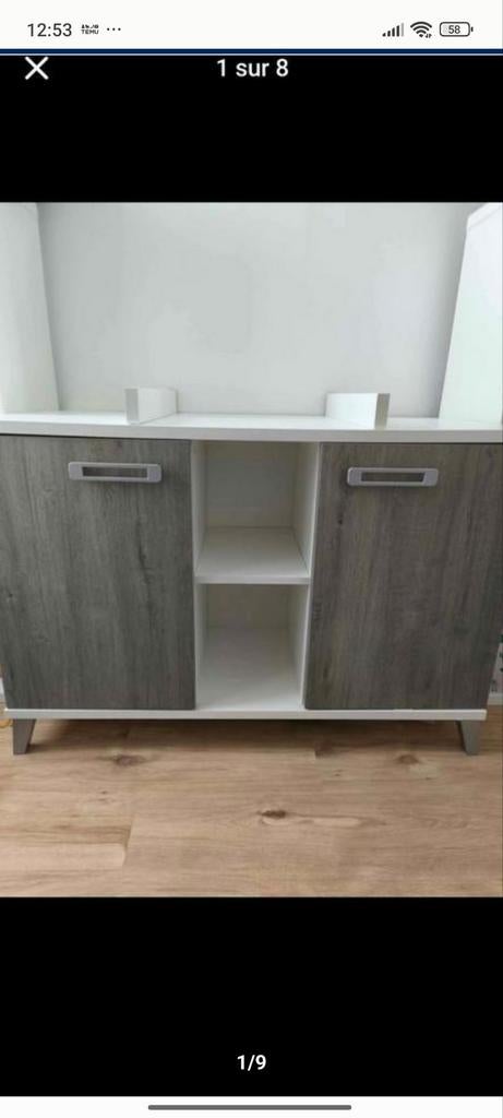 Commode et plan à langer bébé enfant, Enfants & Bébés, Chambre d'enfant | Commodes & Armoires, Commode, Enlèvement