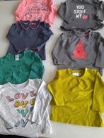 Pakket longsleeves, bloesjes, 3kleedjes, enz. (80), Kinderen en Baby's, Babykleding | Maat 80, Ophalen, Gebruikt, Meisje, Shirtje of Longsleeve